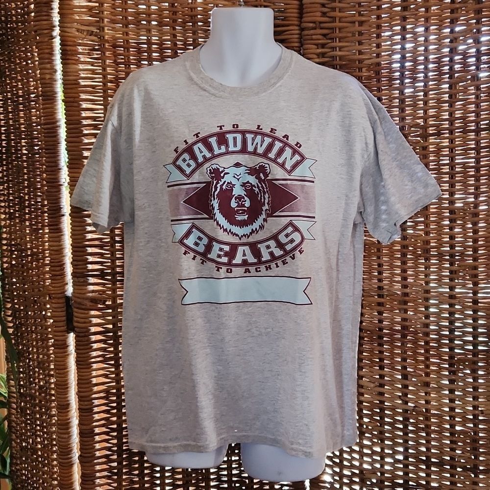 Baldwin Bears High School Maui Hawaii T-shirt L